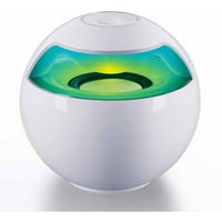 Merkury mi-SPB05 - Orb LED svjetlosni Bluetooth zvučnik, bijeli