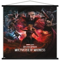 Marvel Doctor čudan u multiverse od ludila - jedan zidni poster za list sa magnetnim okvirom, 22.375 34