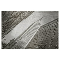 Remek-djelo Umjetnička galerija Empire State Building Autor Lillis Werder Platno Art Print 24 36