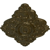 3 4W 7 8 H 1P Ashford Stropni Medaljon, Ručno Oslikani Mesing
