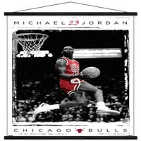 Michael Jordan - Dunk zidni poster sa magnetnim okvirom, 22.375 34