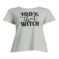Ženska slatka grafička majica za Noć vještica, kratka majica s rukavom od načina za proslavu, veličine S-3XL