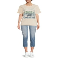 Time & Tru ženska grafička majica sa kratkim rukavima na jezeru Tahoe