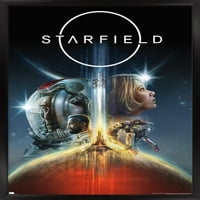Starfield - Ključni umjetnički zidni poster, 14.725 22.375 Uramljeno
