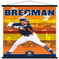 Houston Astros - Ale Bregman zidni Poster sa magnetnim okvirom, 22.375 34
